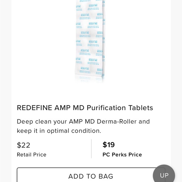 Rodan + Fields Derma Roller and Purification Tablets - Picture 5 of 5